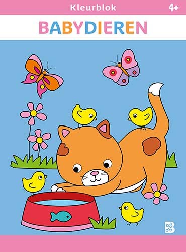 de ballon Kleurblok Babydieren 4+