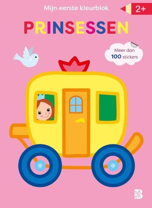 de Ballon Mijn Eerste Prinsessen Kleurboek met Stickers 