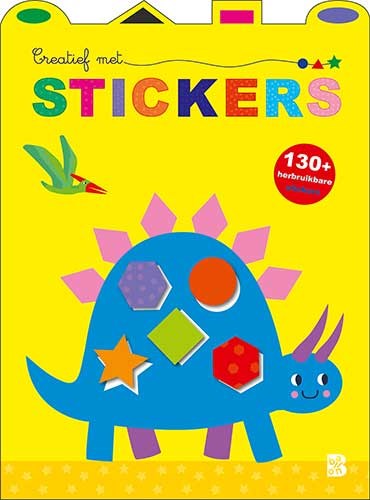 de ballon Creatief met Stickers Dinosaurussen