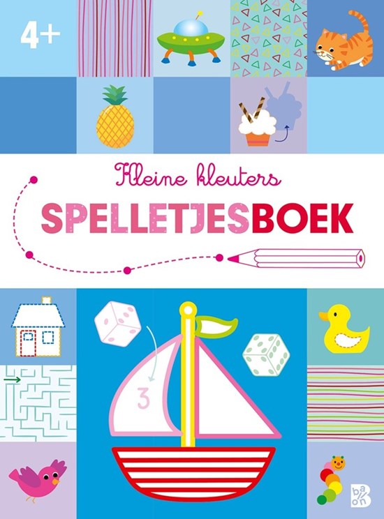 de Ballon kleine Kleuters Spelletjesboek 4+ 