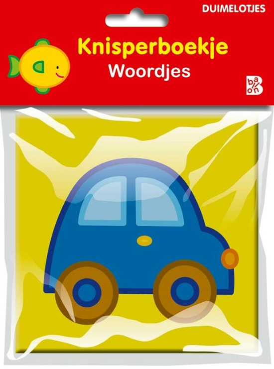 de ballon Duimelotjes Knisperboekje Woordjes 6mnd+