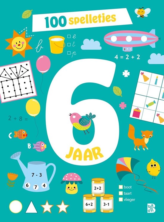 spelletjesboek: 100 spelletjes 6+