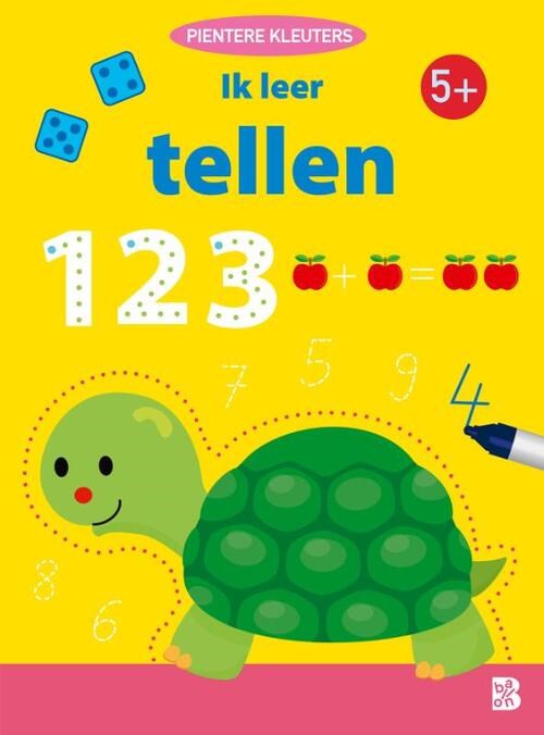 de ballon Pientere Kleuters Ik Leer Tellen 123 5+ 