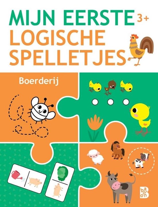 de Ballon Mijn Eerste Logische Spelletjes Boerderij 3+ 