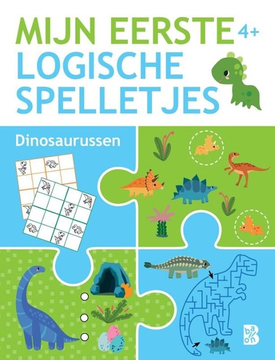 de Ballon Mijn Eerste Logische Spelletjes Dinosaurussen 4+ 