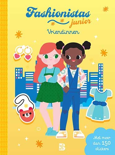 de Ballon Fashionistas Junior Stickerboek Vrindinnen met MEER DAN 150 Stickers 3+