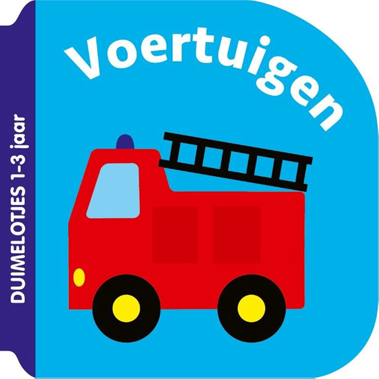 de ballon Kartonboekje Duimelotjes Voertuigen 12mnd+ 