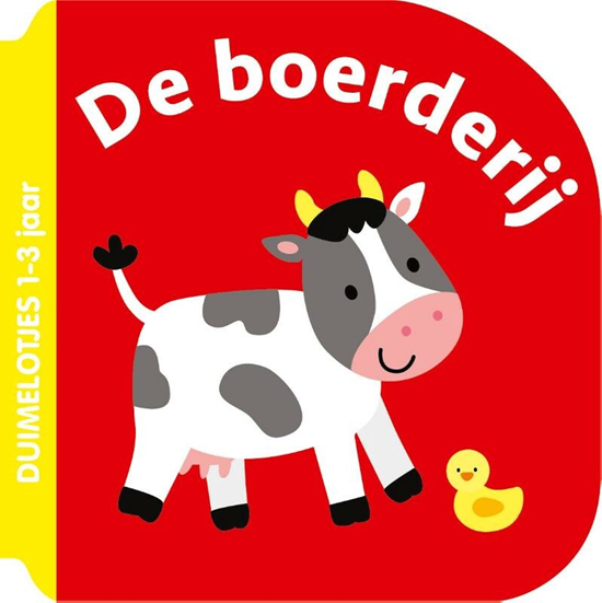 de ballon Kartonboekje Duimelotjes de Boerderij 1-3jaar 