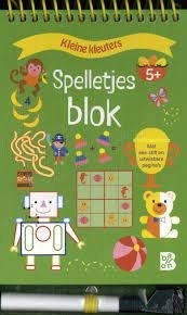 de Ballon Kleine Kleuters Spelletjesblok met Stift 5+