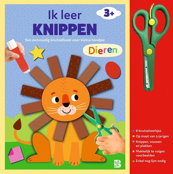 de Ballon Ik Leer Knippen Dieren 3+ 