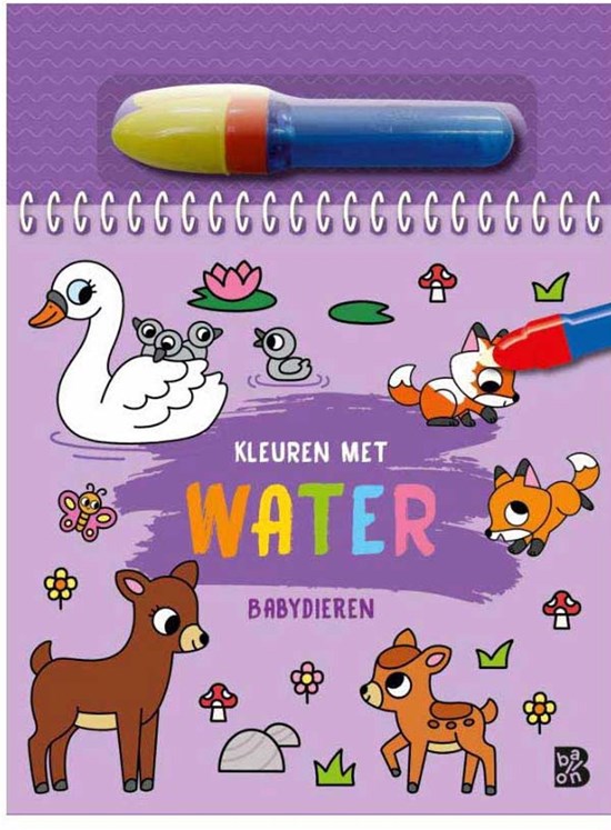de Ballon Kleuren met Water Babydieren 3+ 