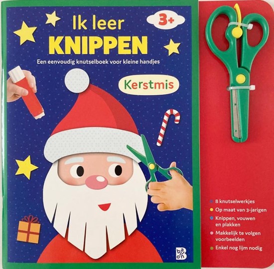 de Ballon Ik Leer Knippen Kerstmis 3+
