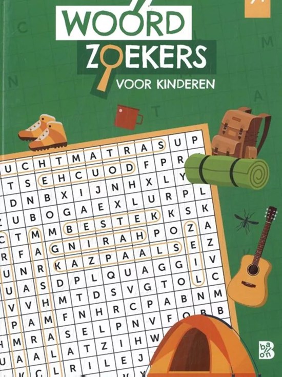 de Ballon Woordzoekers voor Kinderen 9+ 