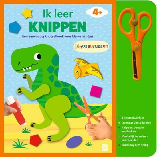 de Ballon Ik Leer Knippen Dinosaurussen 4+ 