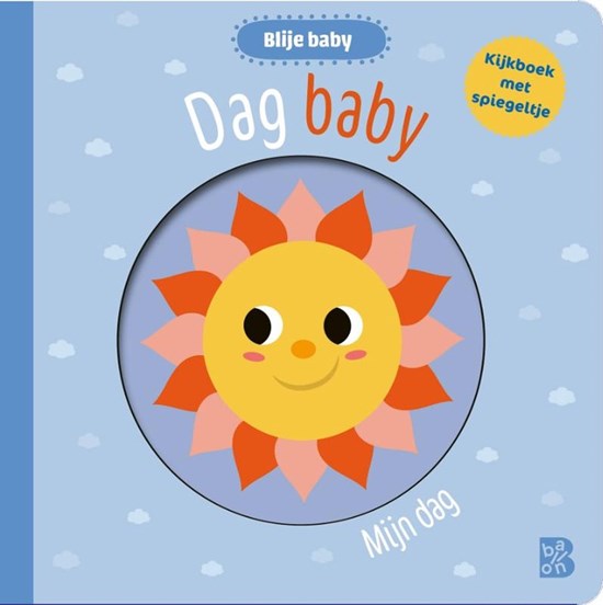 de Ballon KKartonboek Blije Baby Dag Baby 3mnd+ 