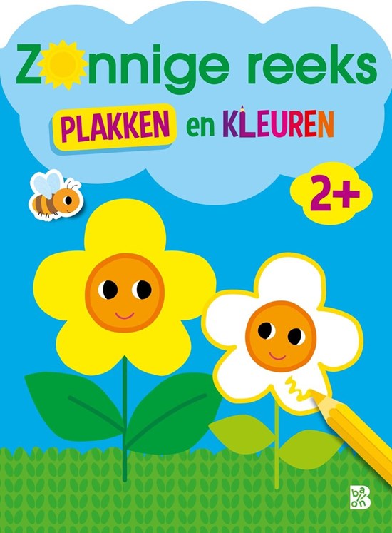 de Ballon Zonnige Reeks Plakken en Kleuren 2+