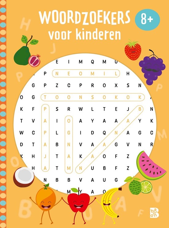 de Ballon Woordzoekers voor Kinderen  8+ 