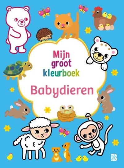 de Ballon Mijn GROOT Kleurboek Babydieren 3+ 