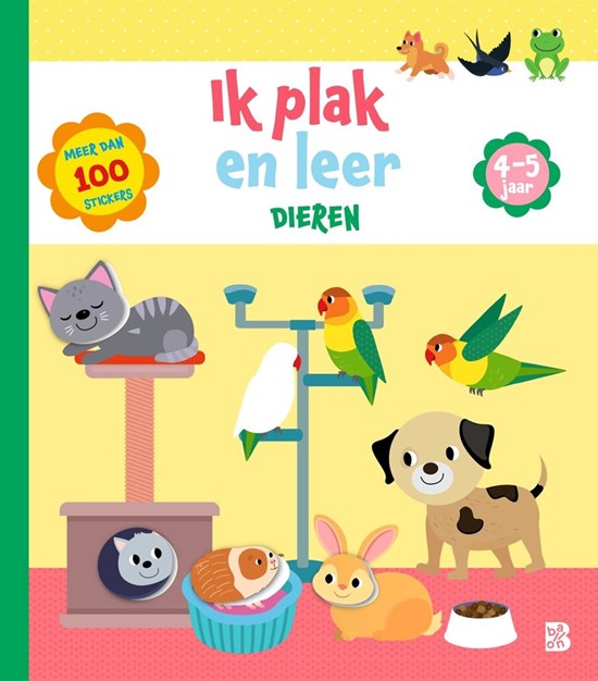 de Ballon Ik Plak en Leer Dieren 4+ 