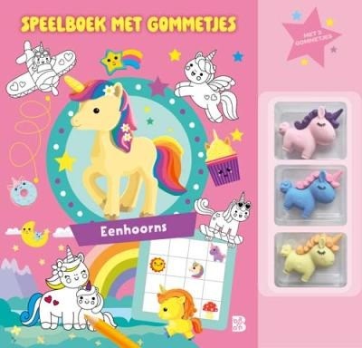De Ballon Speelboek met gommetjes: Eenhoorns 4+