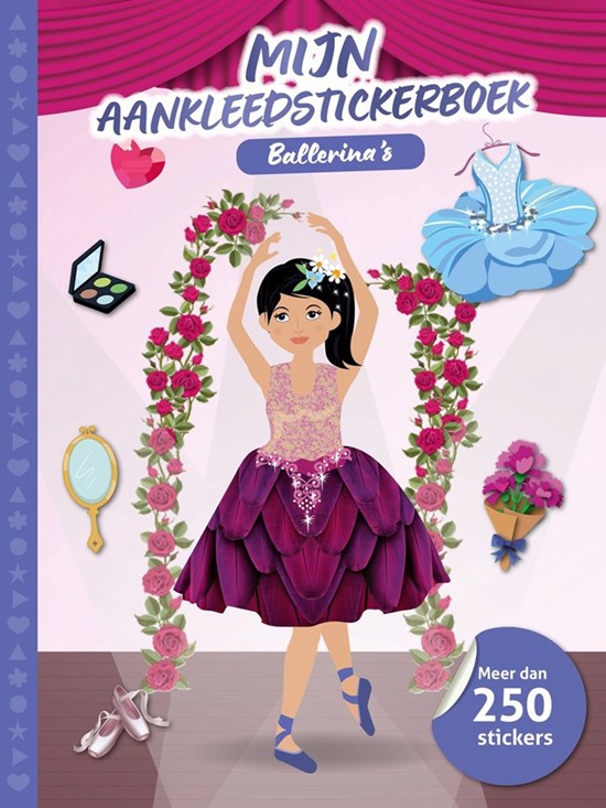 de Ballon Aankleedstickerboek Ballerina MEER Dan 250 Stickers 