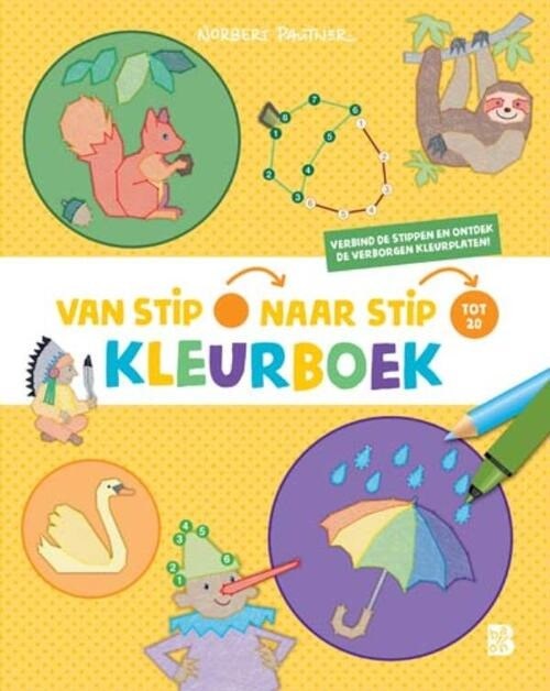 de Ballon Stip Stip Kleurboek Paraplu 