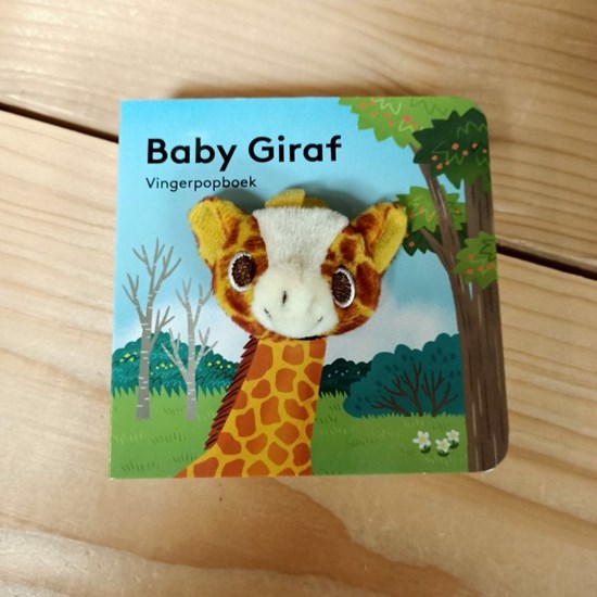 image book Baby Giraf Vingerpopboek karton 