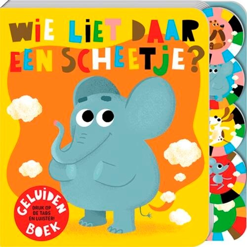 Image Books Kartonboek Wie Liet Daar Een Scheetje ? 1+