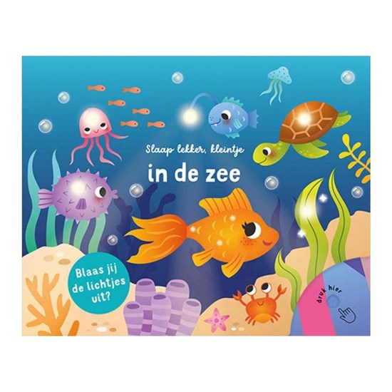 lantaarn Lichtjes Kartonboek Slaap Lekker, Kleintje in de Zee 