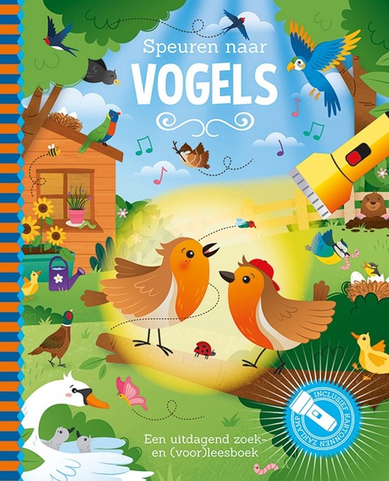 Lantaarn Zaklamp Boek Speuren naar Vogels 