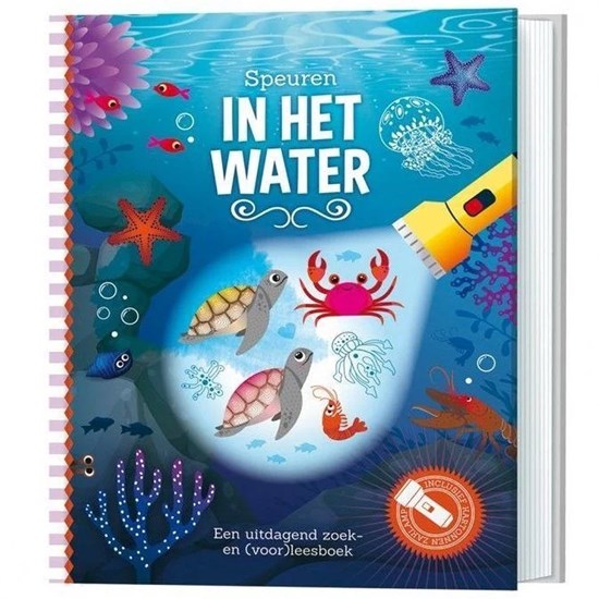 lantaarn Speuren in het Water Zaklampboek 