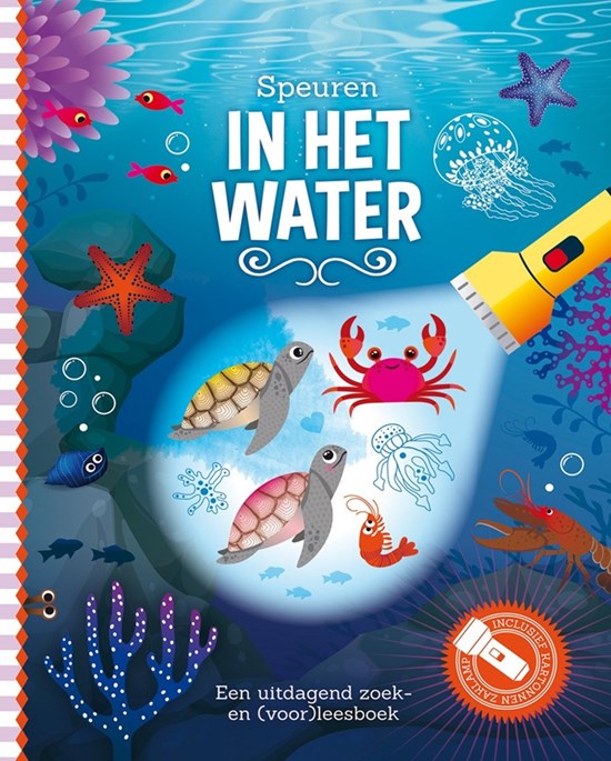 Lantaarn Speuren in het Water Zaklampboek