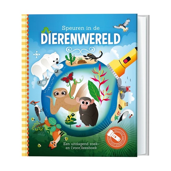 Lantaarn Speuren in de Dierenwereld Zaklampboek