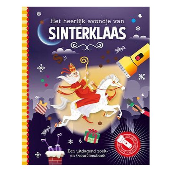 Lantaarn Zaklampboek het Heerlijke Avondje van Sinterklaas 