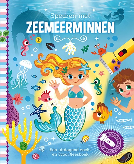 Lantaarn Zaklamp Boek Speuren met Zeemeerminnen 