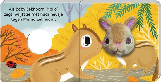 Image Books Karton Vingerpop Boekje Baby Eekhoorn 0+