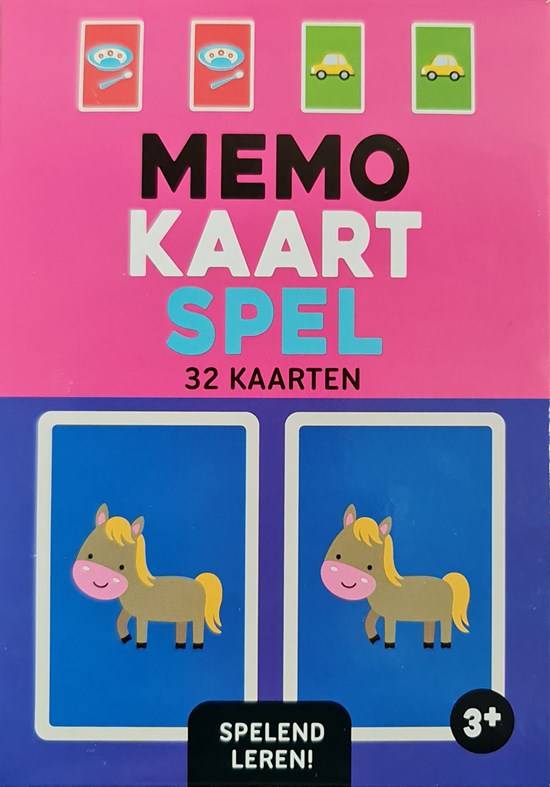 Spelletjes Kaarten Memo Kaart Spel 32kaarten 3+ 