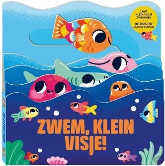 Kartonboek Zwem klein Visje 1+