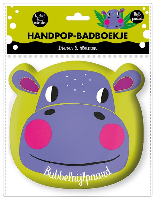image books Handpop Badboekje Bubbel Nijlpaard 