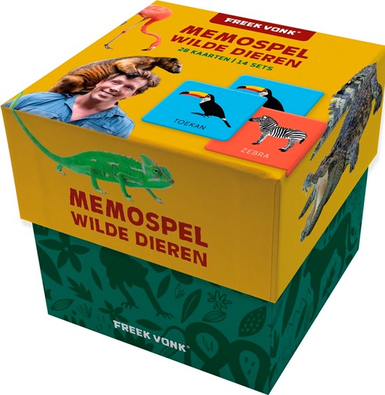 Game On ! Freek Vonk Memospel Wilde Dieren 4+