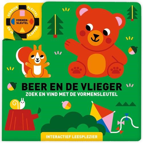 kartonboek Beer en de Vlieger 3+  