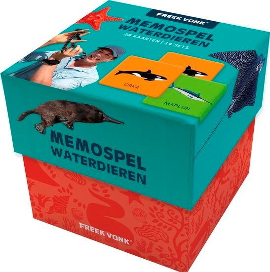 Game On ! Freek Vonk Memospel Water Dieren 4+