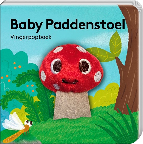 Image Books Karton Vingerpop Boekje Baby Paddenstoel 0+ 