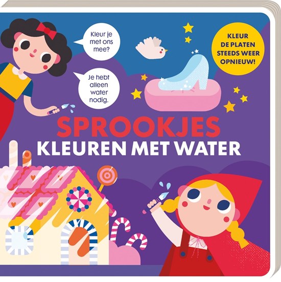Kleuren met Water Sprookjes 1½+ 