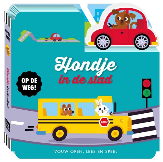 Boek Op de Weg Hondje in de Stad 2+  