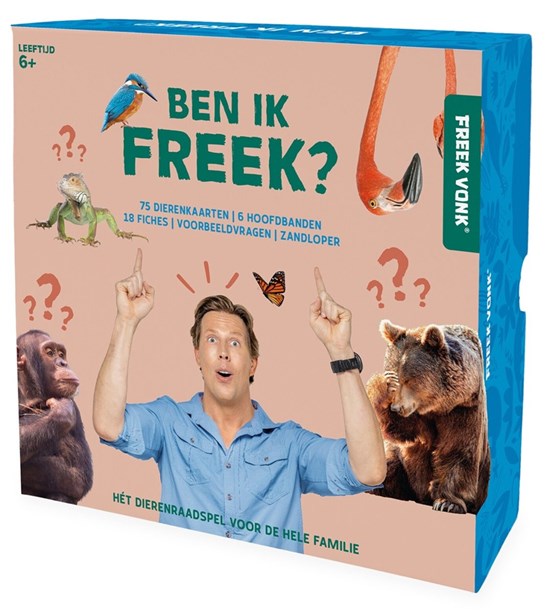 Game On !Freek Vonk Ben Ik Freek spel ? 6+ 