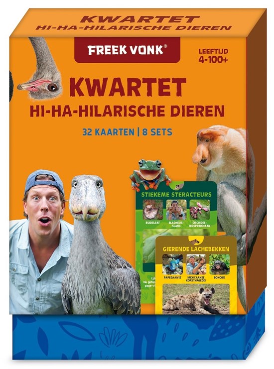 Freek Vonk Kwartet Ha-Ha-Hilarische Dieren 4+
