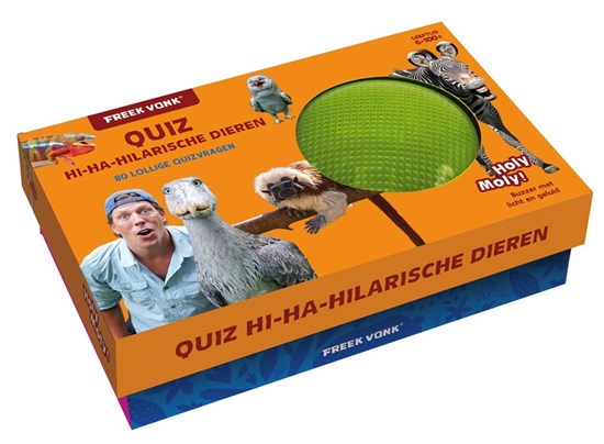Freek Vonk Quiz Spel Ha-Ha-Hilarische Dieren 6+ 