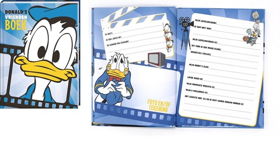 Vriendenboek Donald Duck 