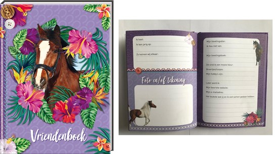 interstat Vriendenboek Paarden 